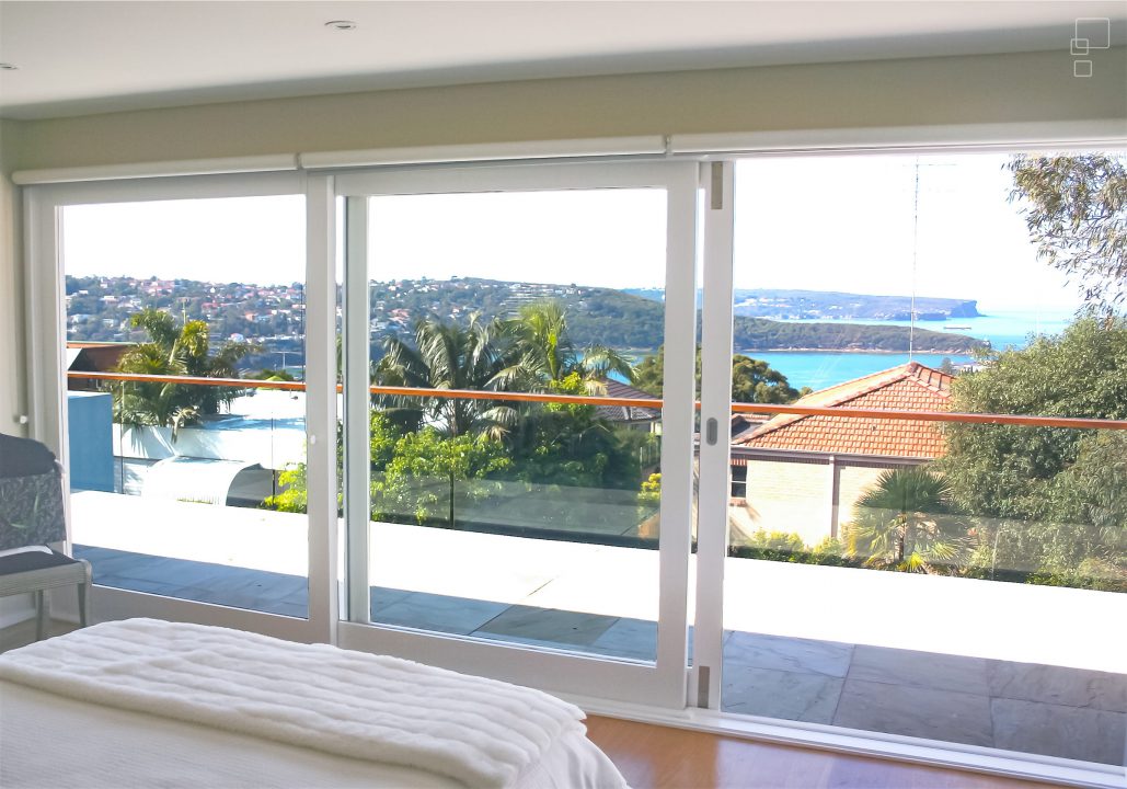 Master bedroom and terrace
